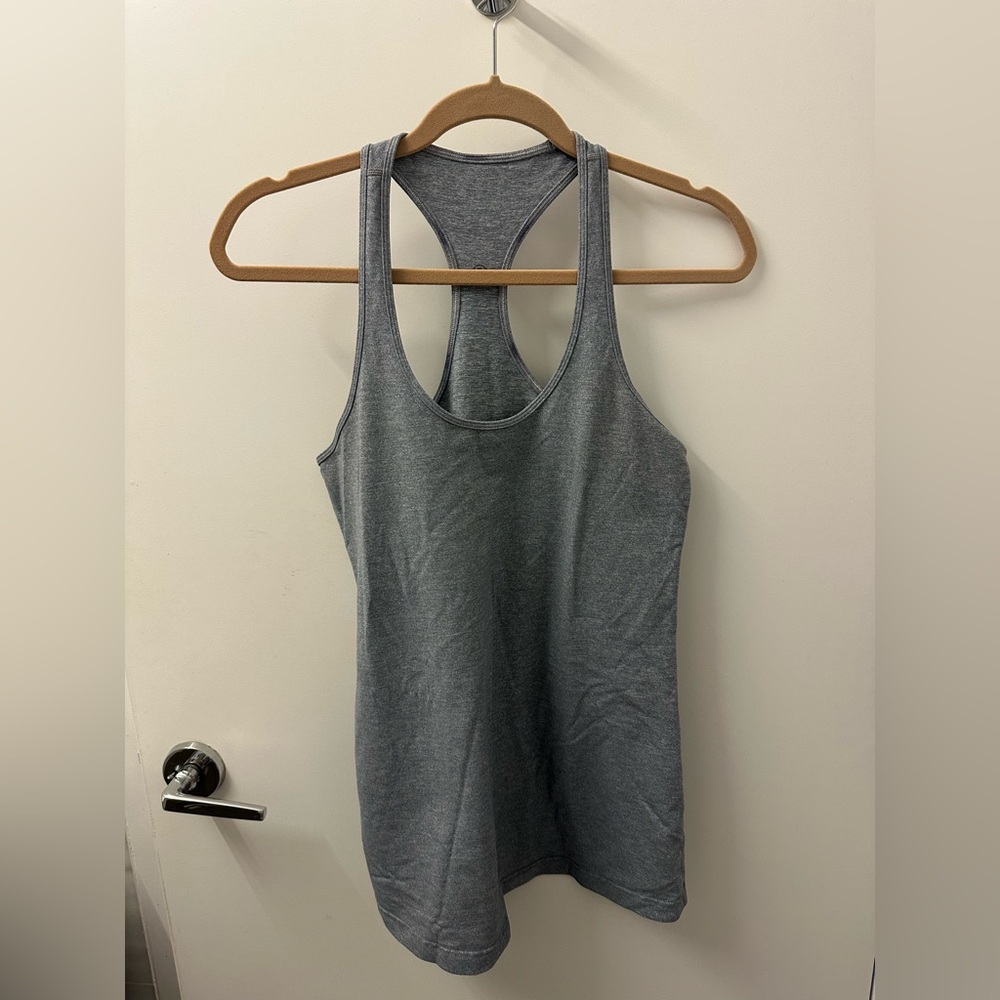 Gray lululemon Racerback Tank Top